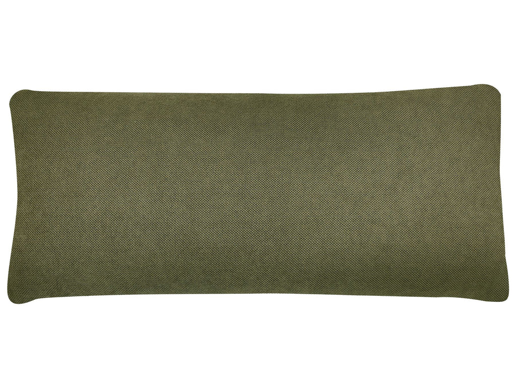 Corner Sofa Bed INNVIK Fabric Green 4 Seater Right Hand