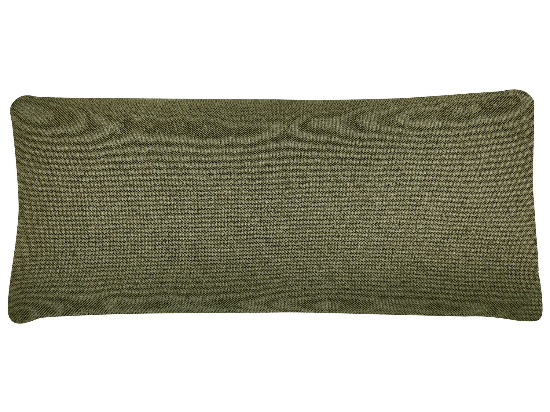 Corner Sofa Bed INNVIK Fabric Green 4 Seater Right Hand