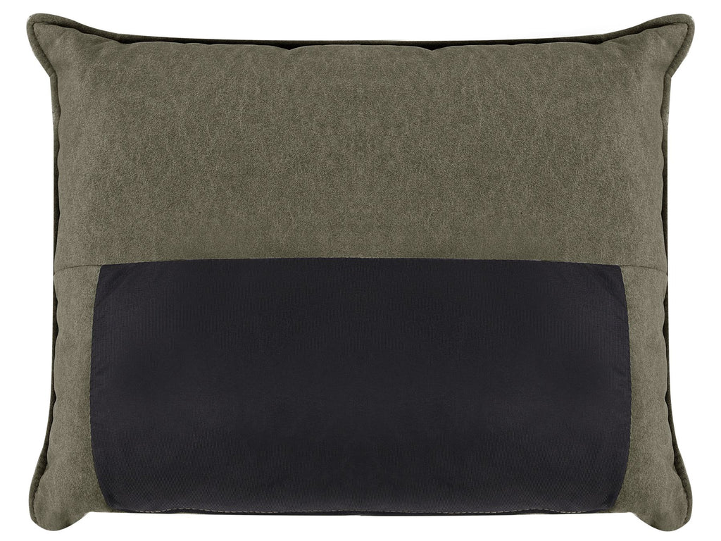 Corner Sofa ELVENES Fabric Dark Green 3 Seater Right Hand
