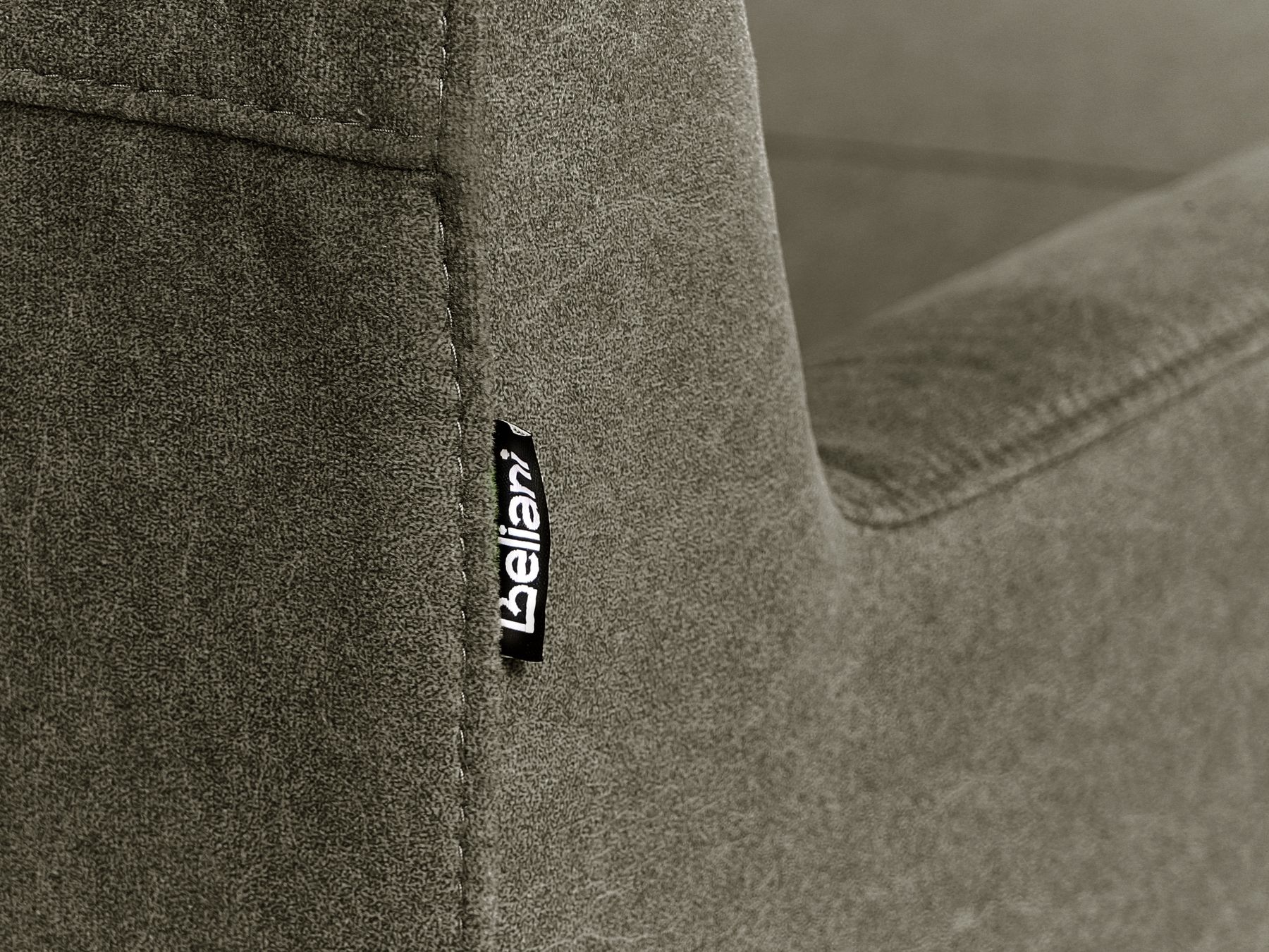 Corner Sofa ELVENES Fabric Dark Green 3 Seater Right Hand