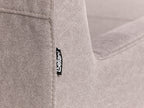 Corner Sofa ELVENES Fabric Taupe 3 Seater Left Hand