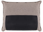 Corner Sofa ELVENES Fabric Taupe 3 Seater Right Hand