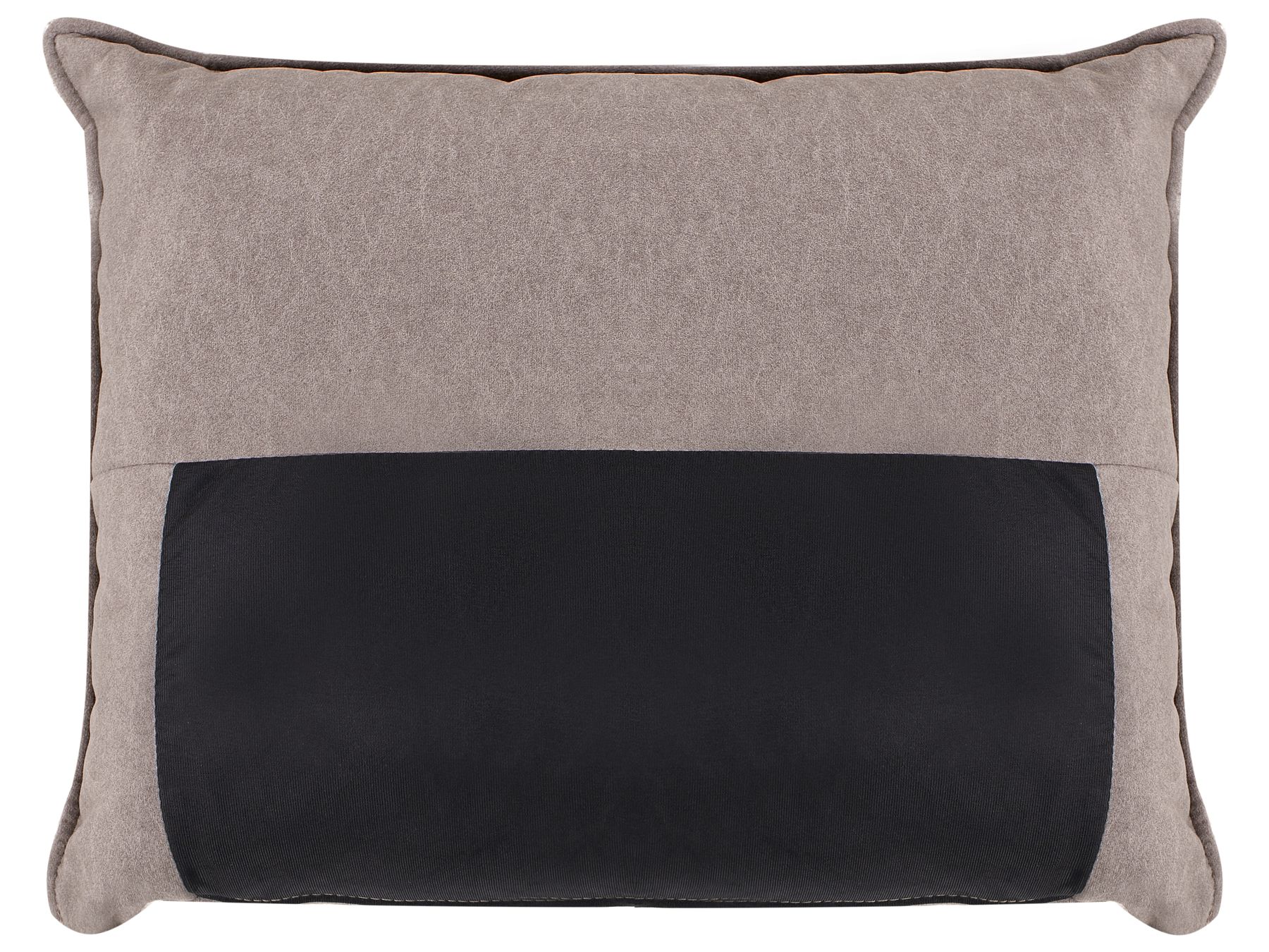 Corner Sofa ELVENES Fabric Taupe 3 Seater Right Hand