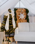 2 Seater Boucle Sofa White TUVE