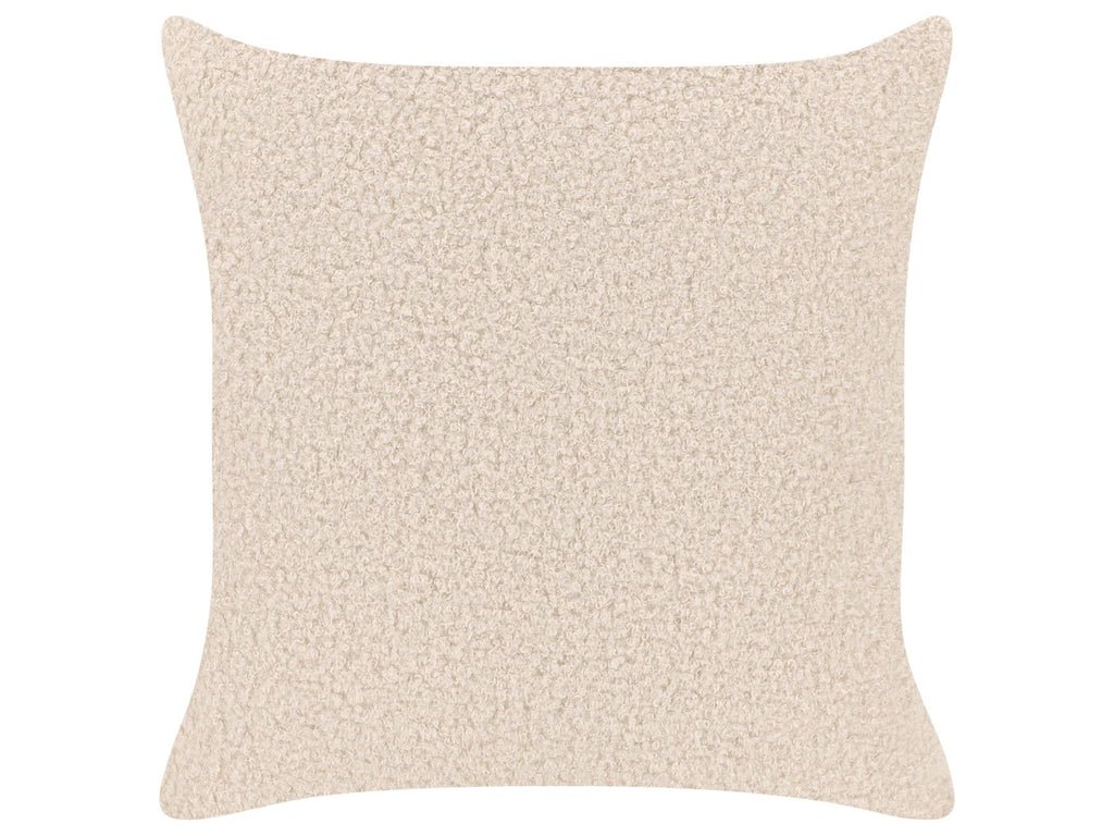 3 Seater Boucle Sofa Beige GAVLE