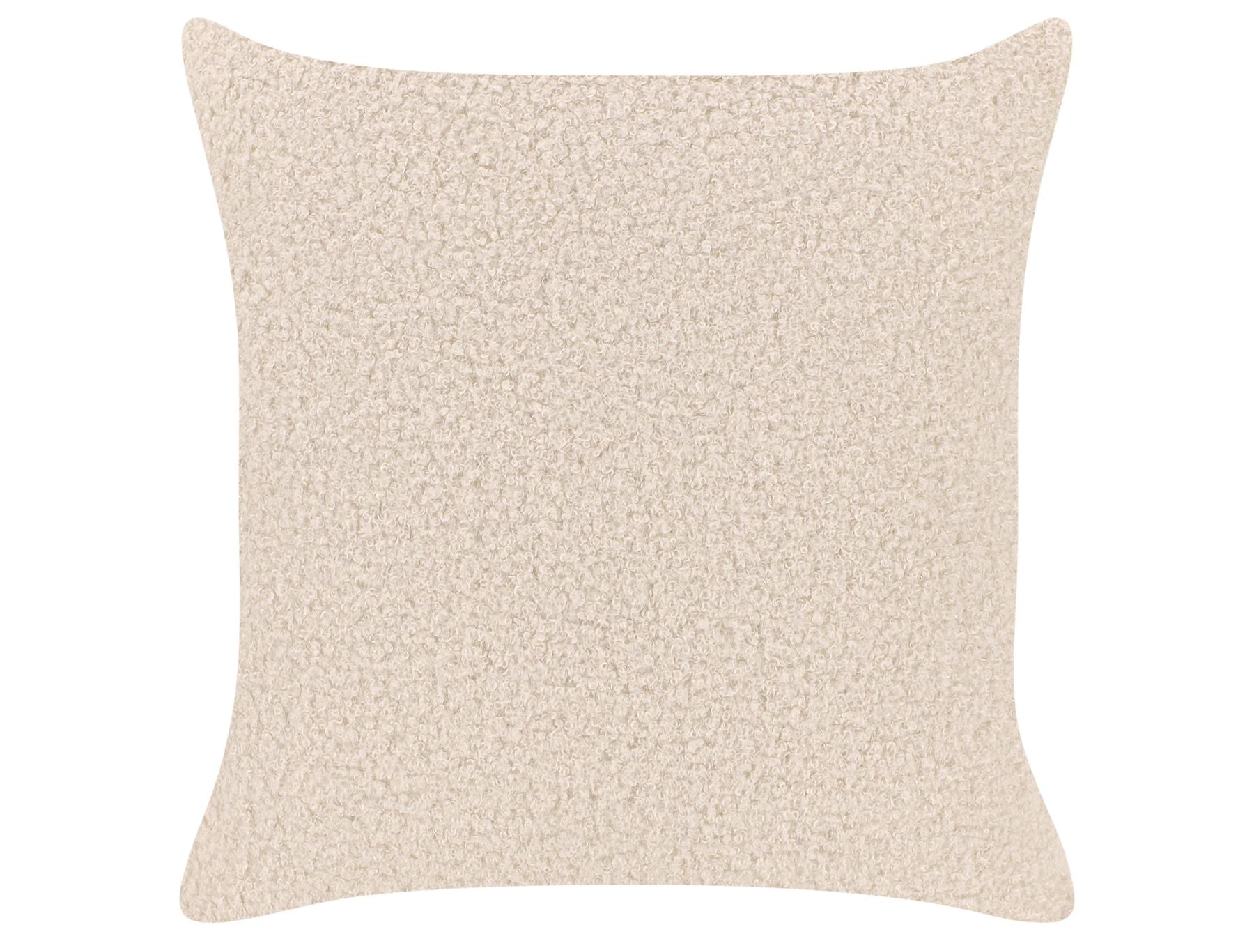 3 Seater Boucle Sofa Beige GAVLE