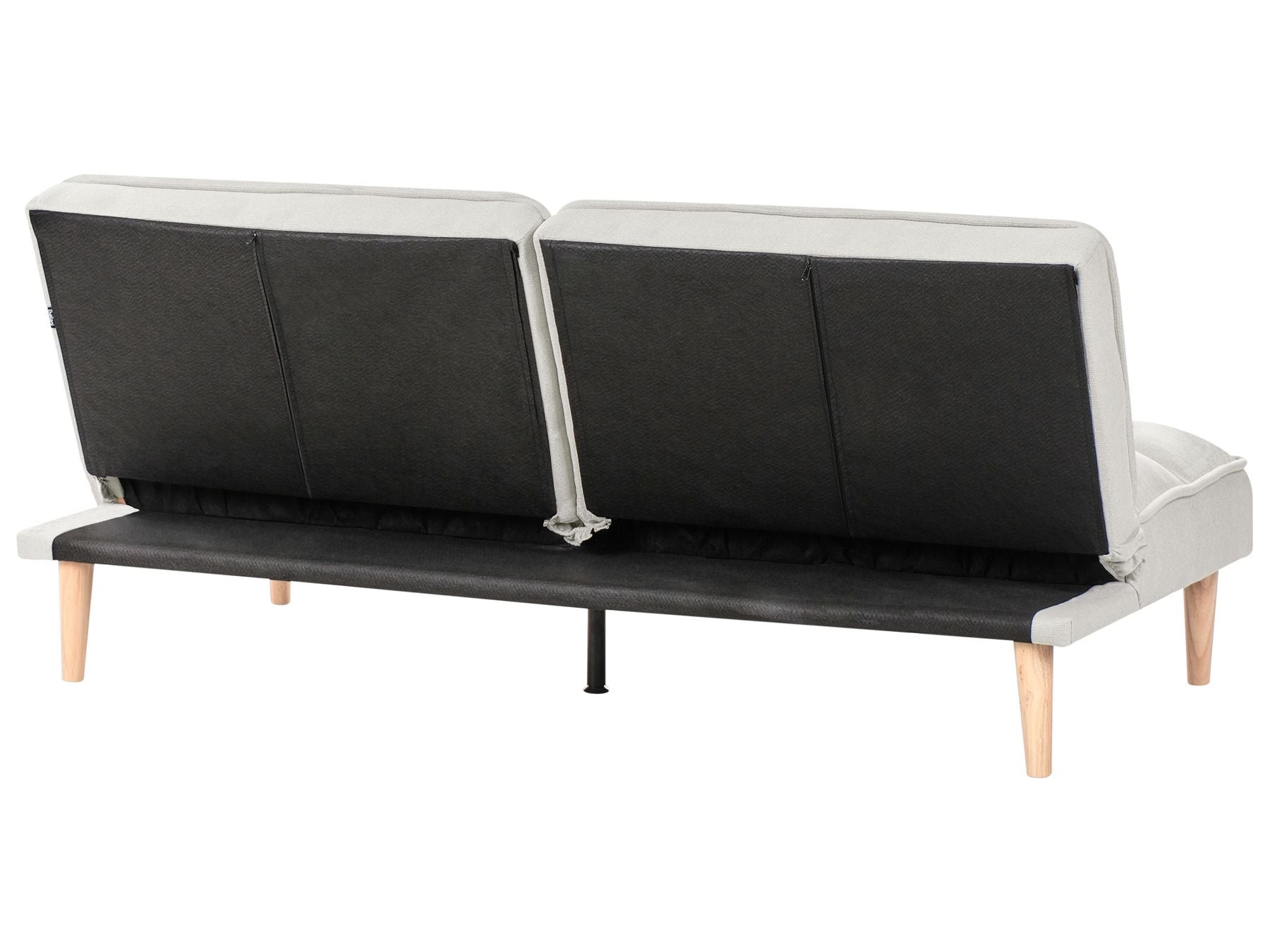 Sofa Bed SILJAN Fabric Off-White 3 Seater