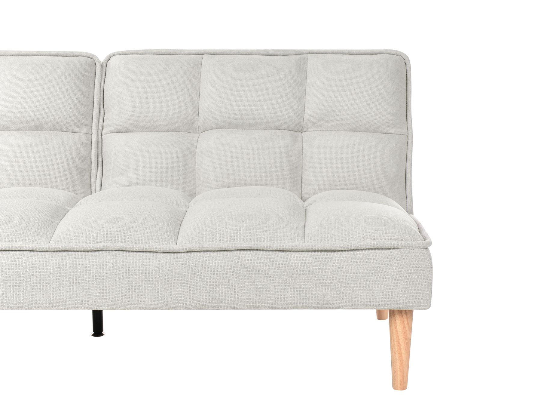 Sofa Bed SILJAN Fabric Off-White 3 Seater