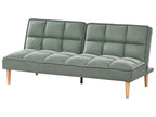 Sofa Bed SILJAN Fabric Light Green 3 Seater