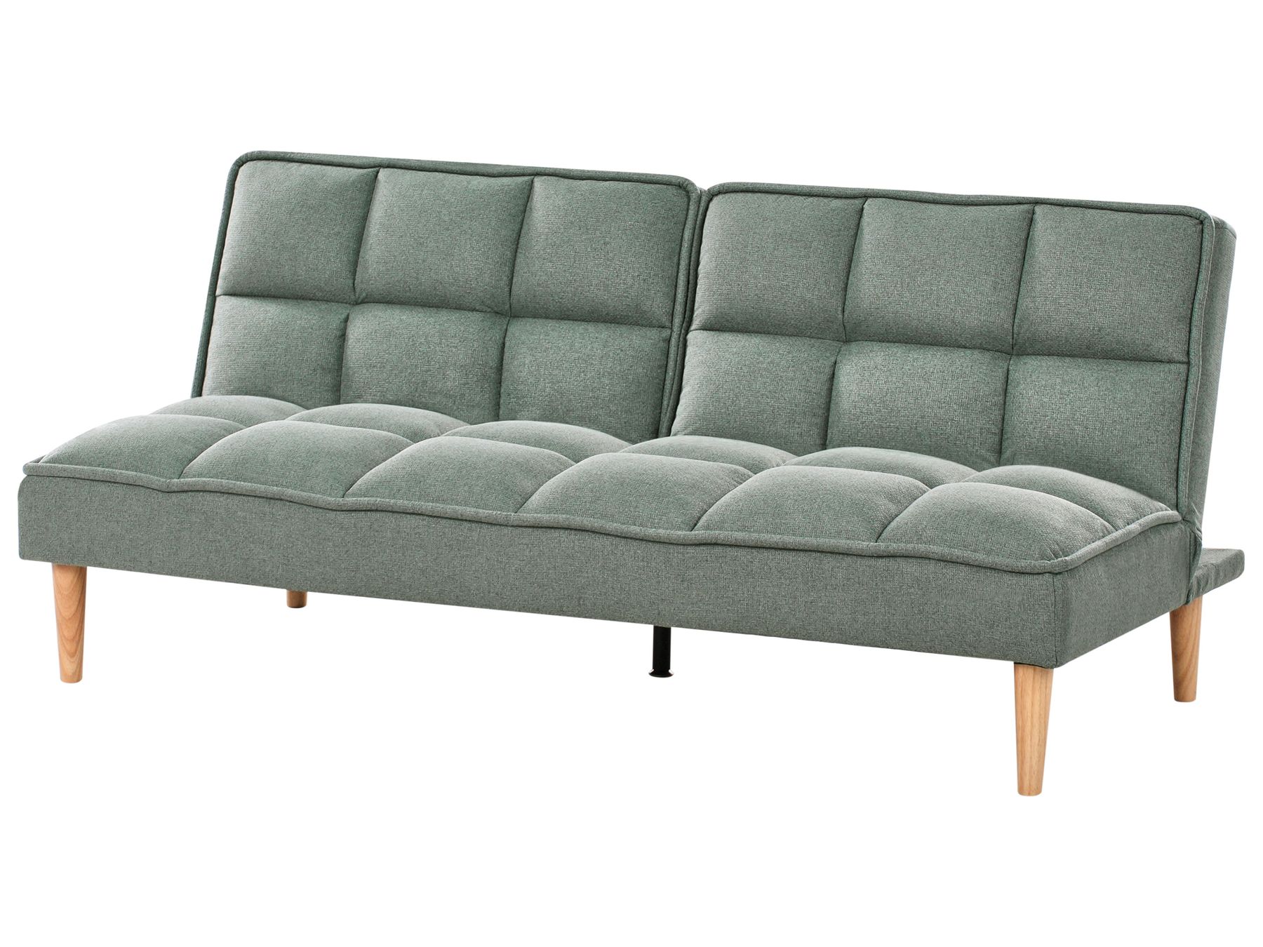 Sofa Bed SILJAN Fabric Light Green 3 Seater