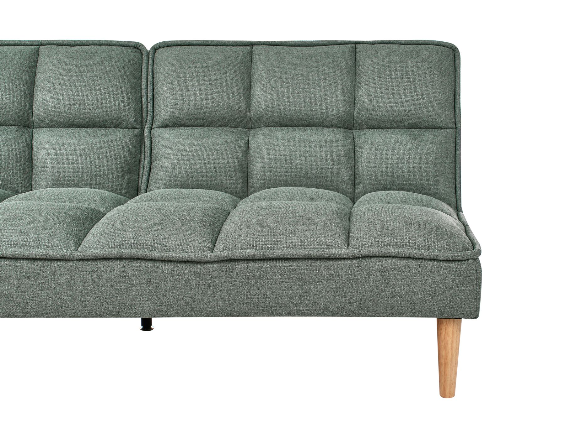 Sofa Bed SILJAN Fabric Light Green 3 Seater