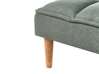 Sofa Bed SILJAN Fabric Light Green 3 Seater