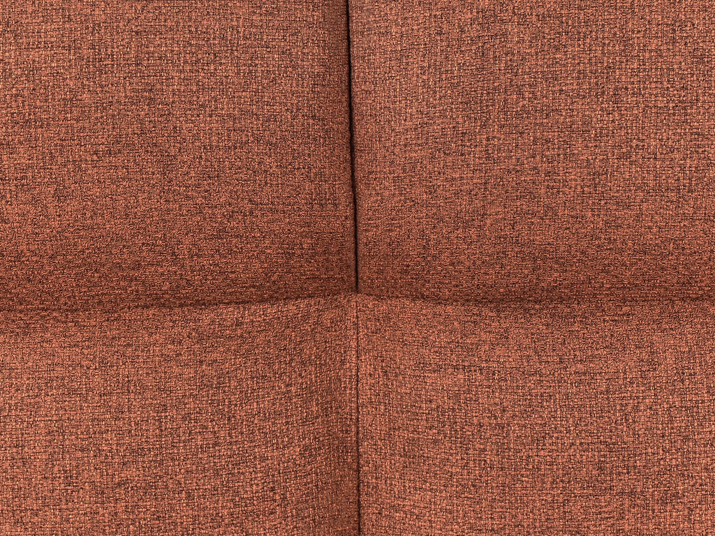 Sofa Bed SILJAN Fabric Golden Brown 3 Seater