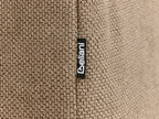 3 Seater Fabric Sofa Light Brown FAUSKAN