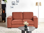 2 Seater Jumbo Cord Sofa Golden Brown VIKRAN