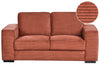2 Seater Jumbo Cord Sofa Golden Brown