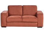 2 Seater Jumbo Cord Sofa Golden Brown VIKRAN