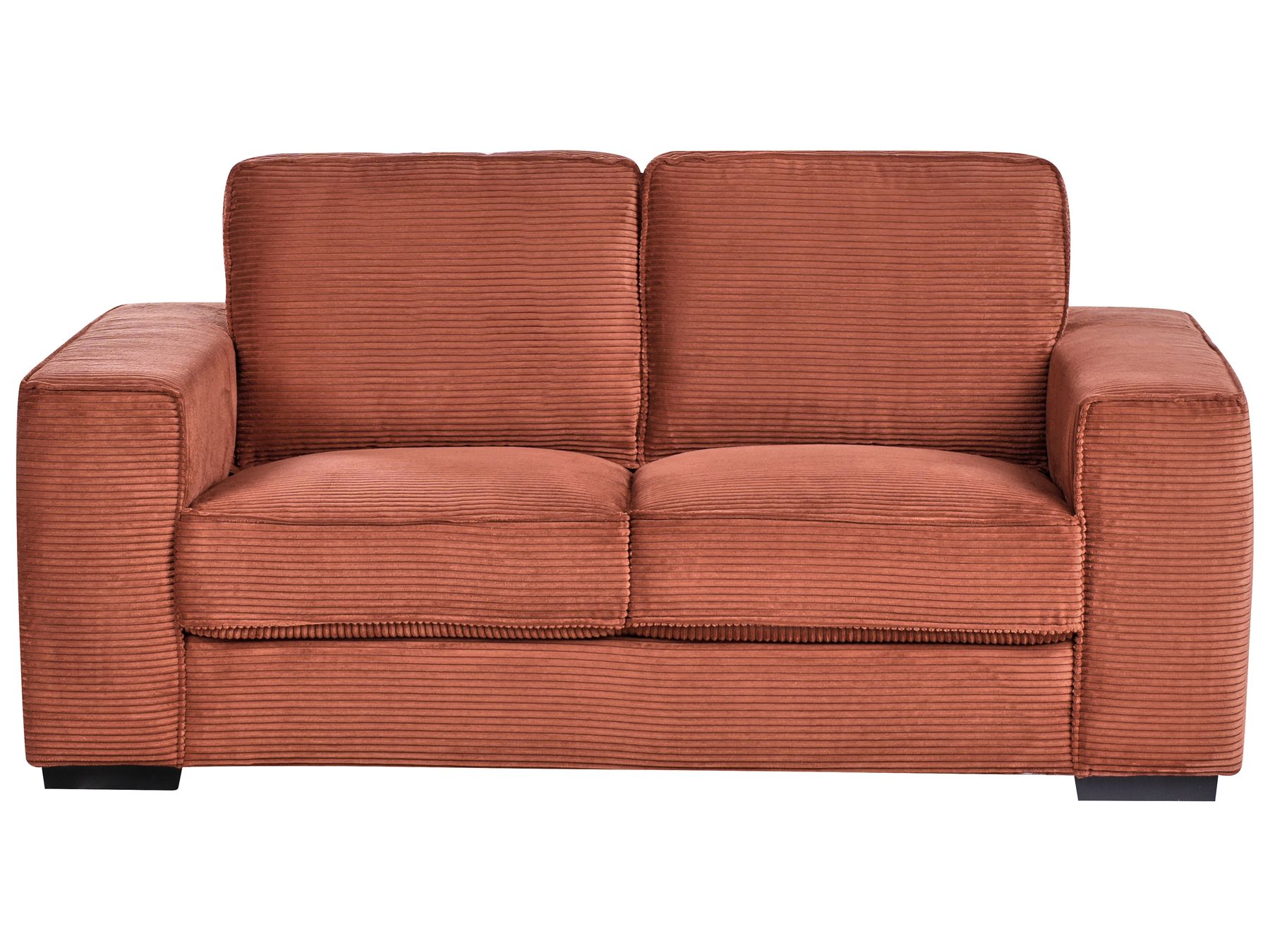 2 Seater Jumbo Cord Sofa Golden Brown VIKRAN