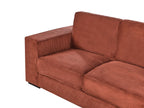 2 Seater Jumbo Cord Sofa Golden Brown VIKRAN
