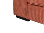 2 Seater Jumbo Cord Sofa Golden Brown VIKRAN