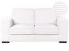 2 Seater Jumbo Cord Sofa White