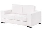 2 Seater Jumbo Cord Sofa White VIKRAN