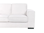 2 Seater Jumbo Cord Sofa White VIKRAN