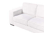 2 Seater Jumbo Cord Sofa White VIKRAN