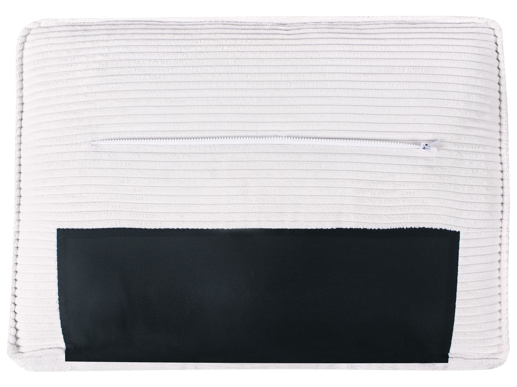 2 Seater Jumbo Cord Sofa White VIKRAN