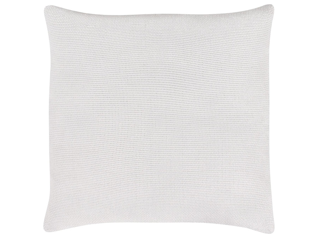 2 Seater Fabric Sofa White REINEN
