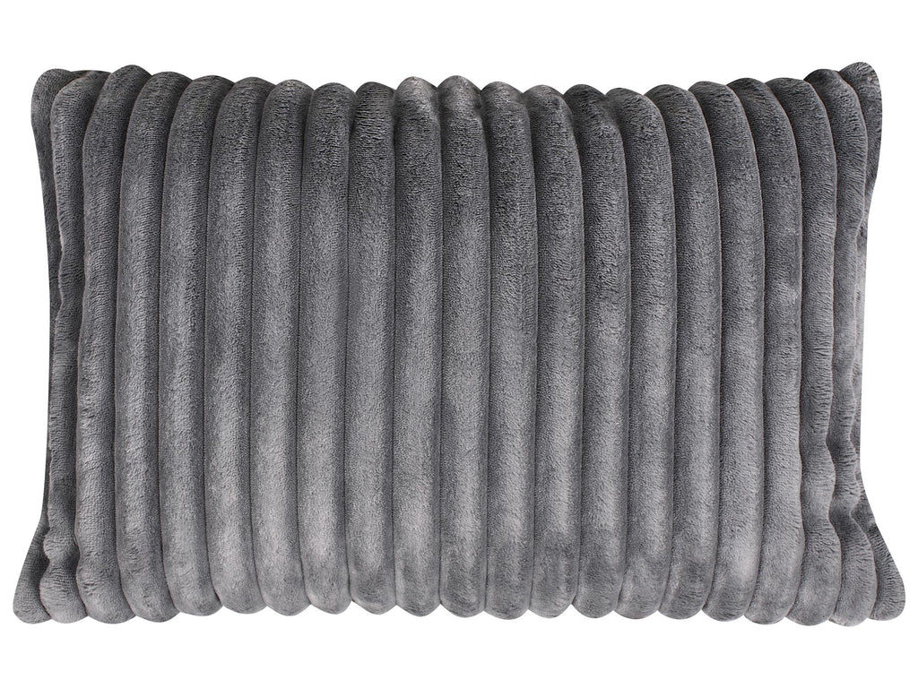 3 Seater Jumbo Cord Sofa Grey SANDORA