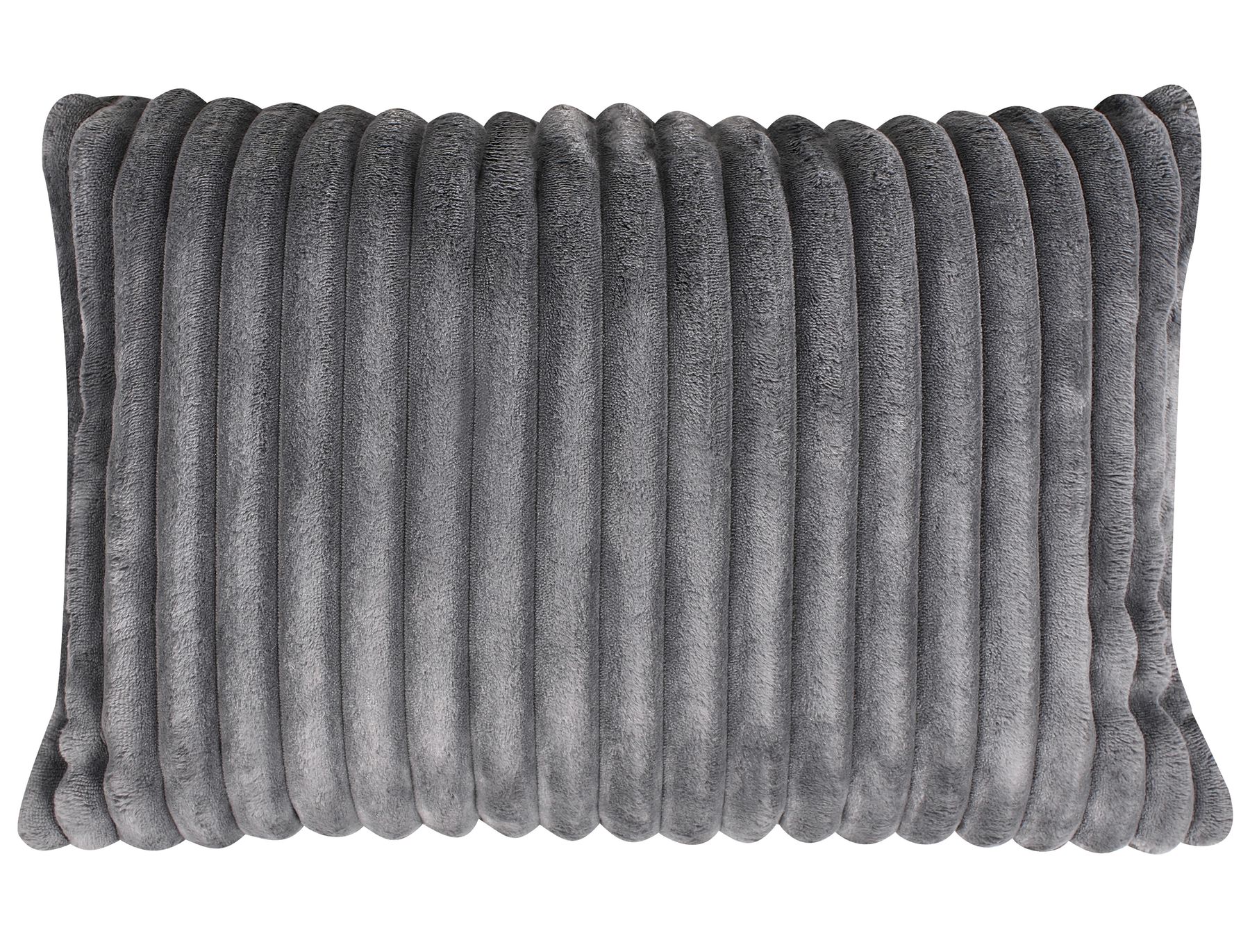 3 Seater Jumbo Cord Sofa Grey SANDORA