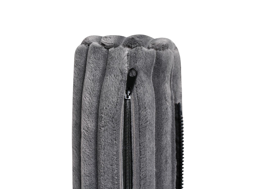 3 Seater Jumbo Cord Sofa Grey SANDORA