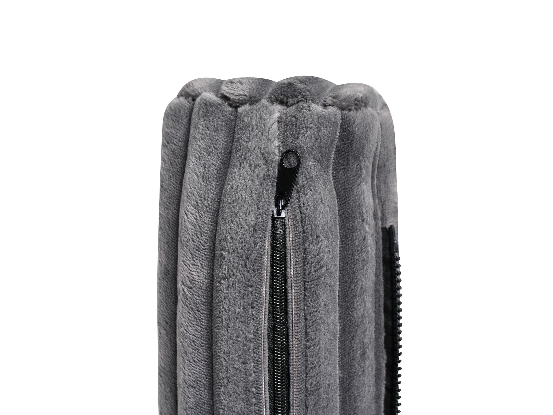 3 Seater Jumbo Cord Sofa Grey SANDORA