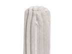 3 Seater Jumbo Cord Sofa Off White SANDORA