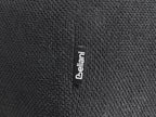Fabric 3 Seater Sofa Black IKAST