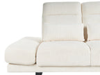 Jumbo Cord 3 Seater Sofa Light Beige IKAST