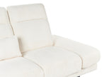 Jumbo Cord 3 Seater Sofa Light Beige IKAST