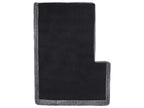 Corner Sofa LOFOTEN Corduroy Dark Grey 4 Seater Right Hand
