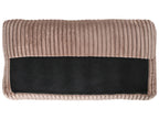 Corner Sofa LOFOTEN Corduroy Light Brown 3 Seater Right Hand