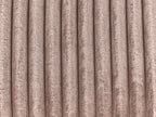 Corner Sofa LOFOTEN Corduroy Light Brown 3 Seater Right Hand