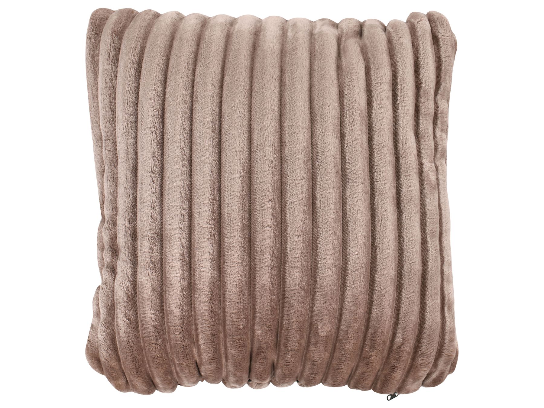 Corner Sofa LOFOTEN Corduroy Light Brown 3 Seater Left Hand