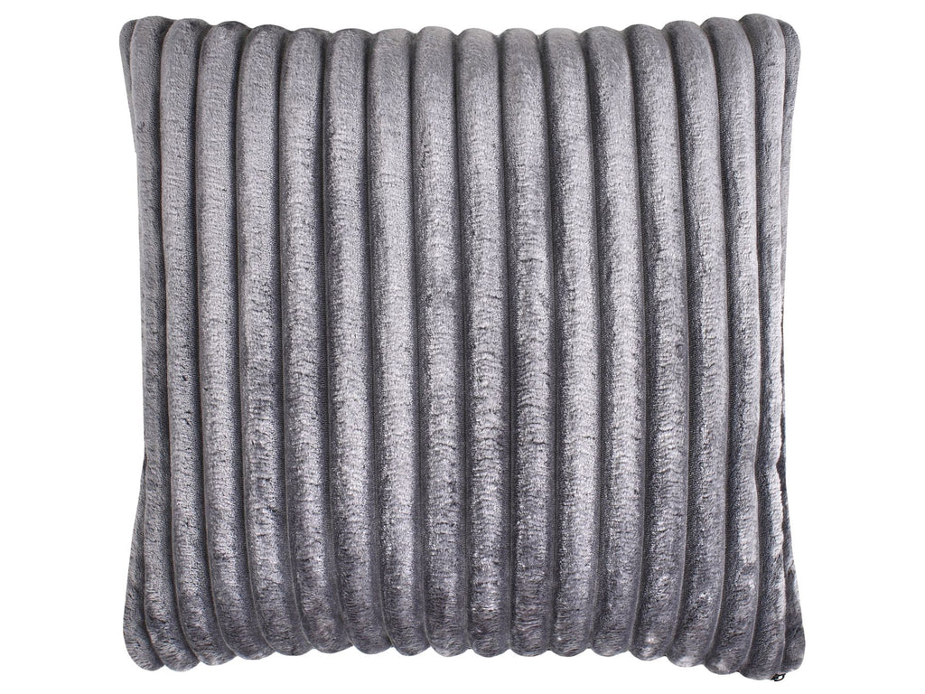 Corner Sofa LOFOTEN Corduroy Dark Grey 3 Seater Right Hand