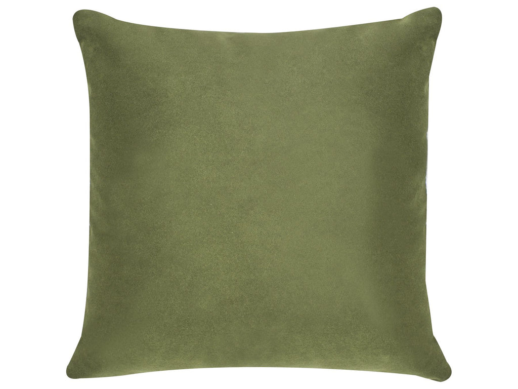 3 Seater Velvet Sofa Green LUVOS