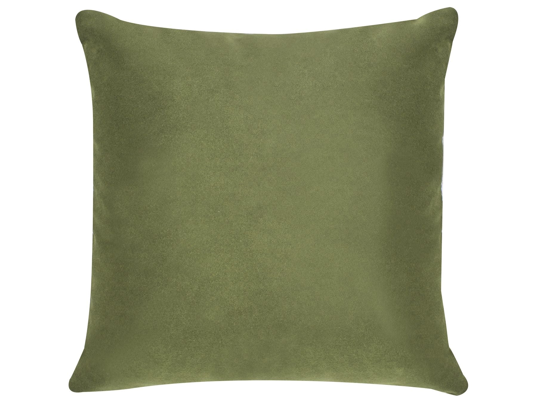 3 Seater Velvet Sofa Green LUVOS