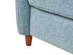 3 Seater Fabric Sofa with Storage Blue MARE