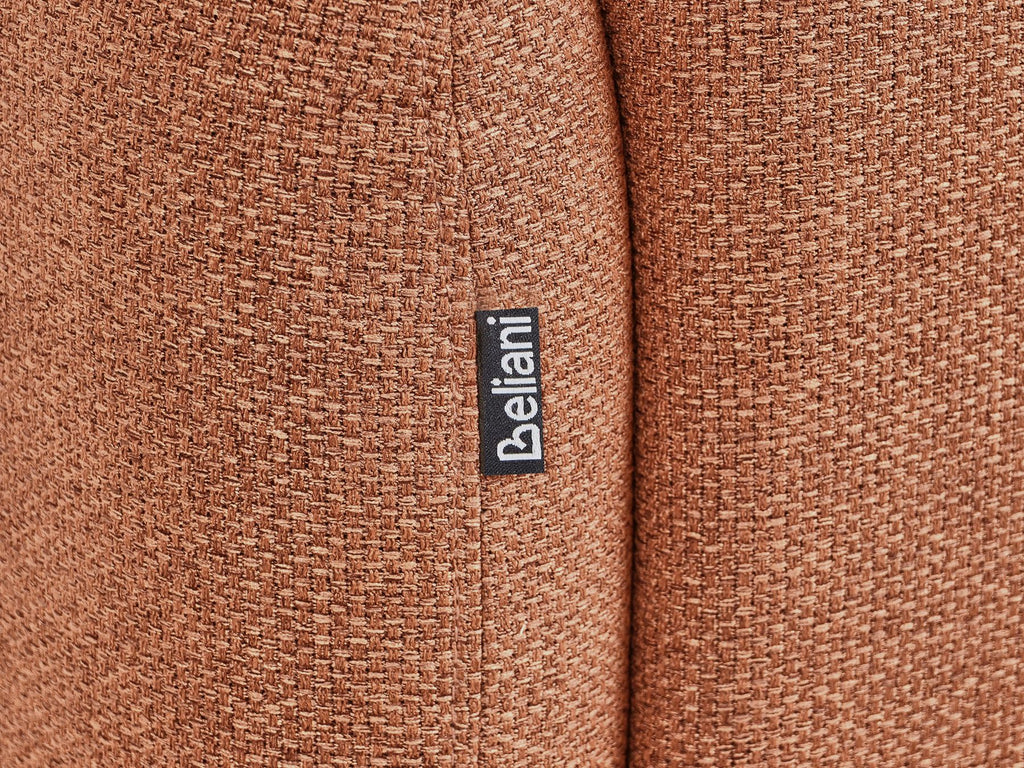 3 Seater Fabric Sofa Golden Brown SALAND
