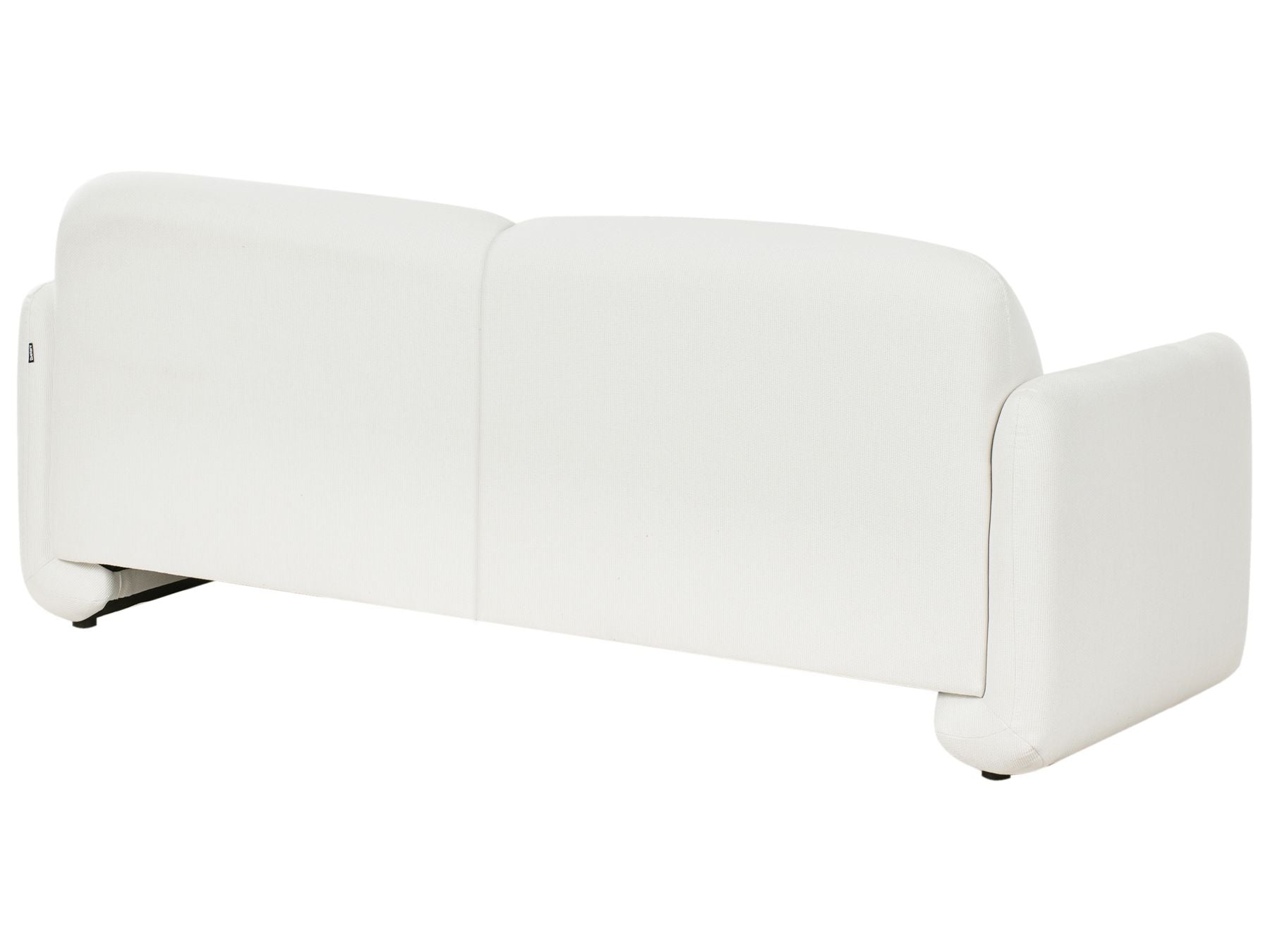 3 Seater Fabric Sofa White SALAND