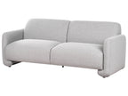 3 Seater Fabric Sofa Grey SALAND