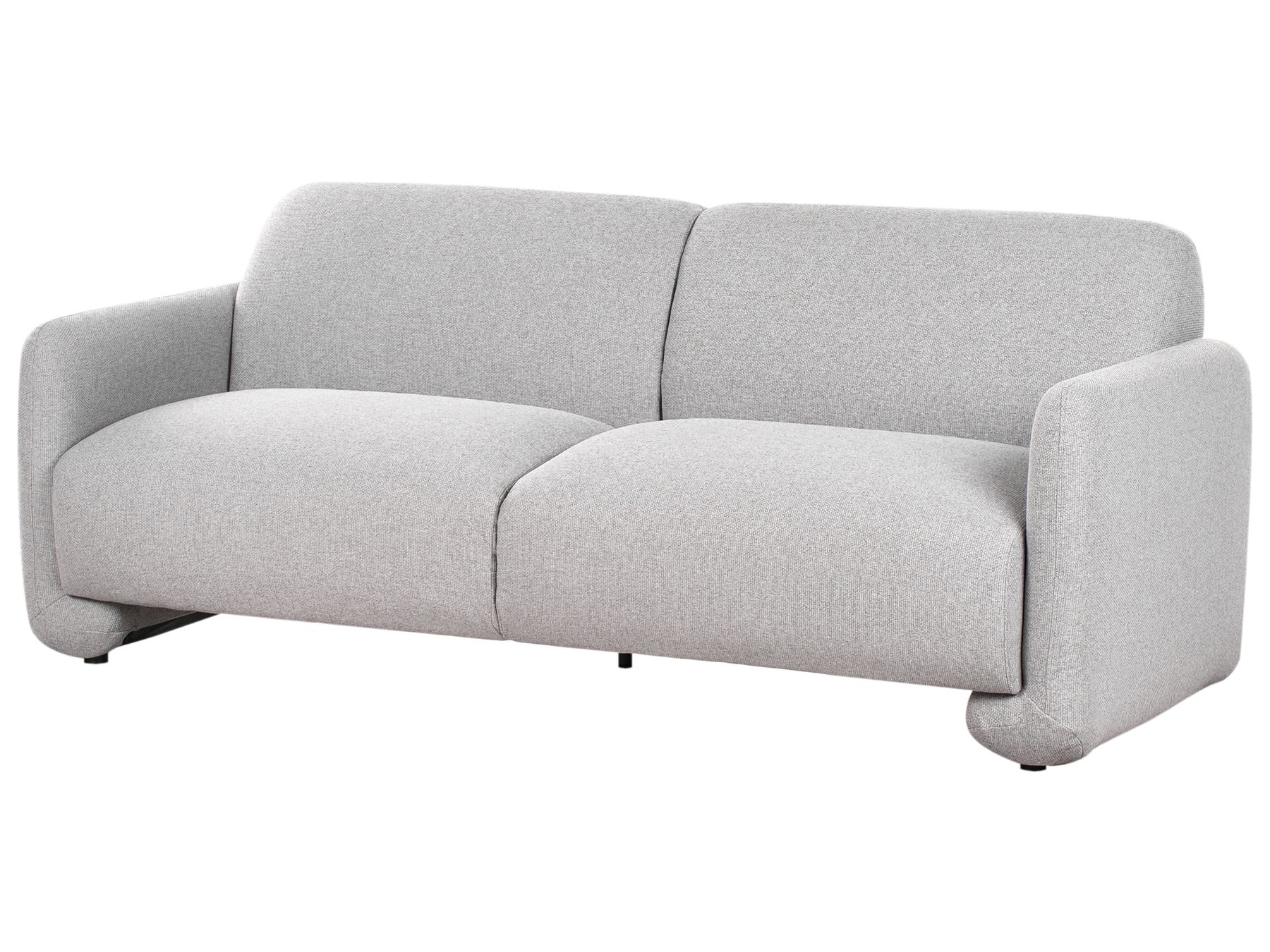 3 Seater Fabric Sofa Grey SALAND